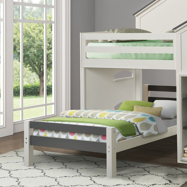 Ratana - Twin Bed - Gray & White - Tony's Home Furnishings