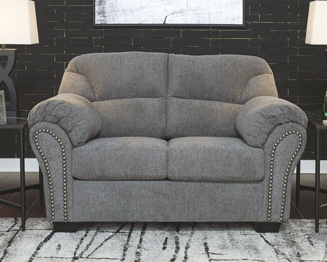 Allmaxx - Pewter - Loveseat Ashley Furniture 