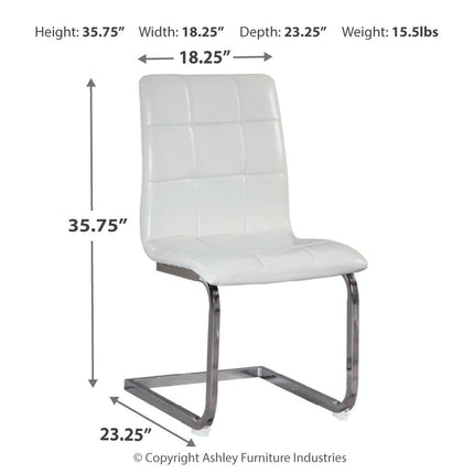 Madanere - Dining Side Chair Signature Design by Ashley® 