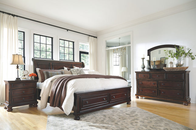 Porter - Sleigh Bedroom Set Millennium® by Ashley 