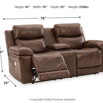 Edmar - Reclining Loveseat Signature Design by Ashley® 