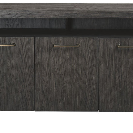 Bellvern - Dark Gray - Dining Room Server Ashley Furniture 