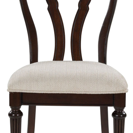 Lavinton - Tan / Brown - Dining Upholstered Side Chair (Set of 2) Signature Design by Ashley® 