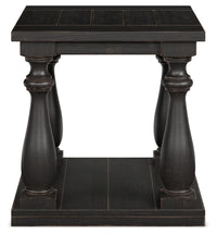 Thumbnail for Mallacar - Black - Rectangular End Table - Tony's Home Furnishings