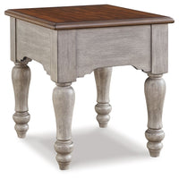 Thumbnail for Lodenbay - Antique Gray / Brown - Rectangular End Table - Tony's Home Furnishings