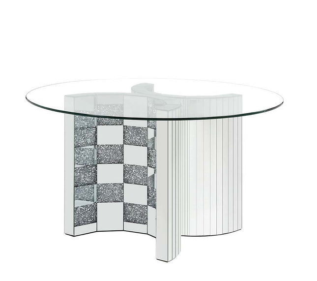 Noralie - Dining Table - Mirrored - 30" ACME 