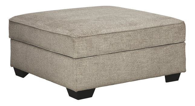 Bovarian - Stone - Ottoman With Storage Ashley Furniture 