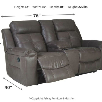 Jesolo - Reclining Loveseat Ashley Furniture 