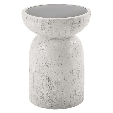 Dylana - Accent Table - Natural Gray Finish ACME 