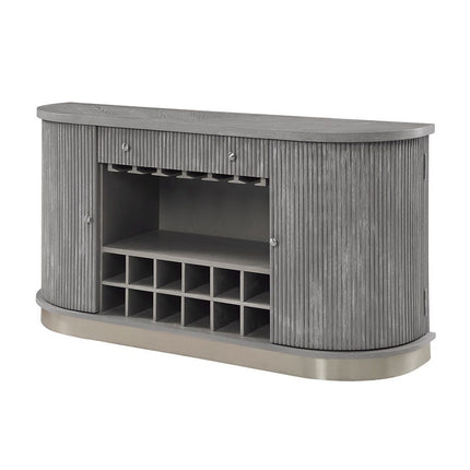 Adalynn - Server - Weathered Gray Oak ACME 