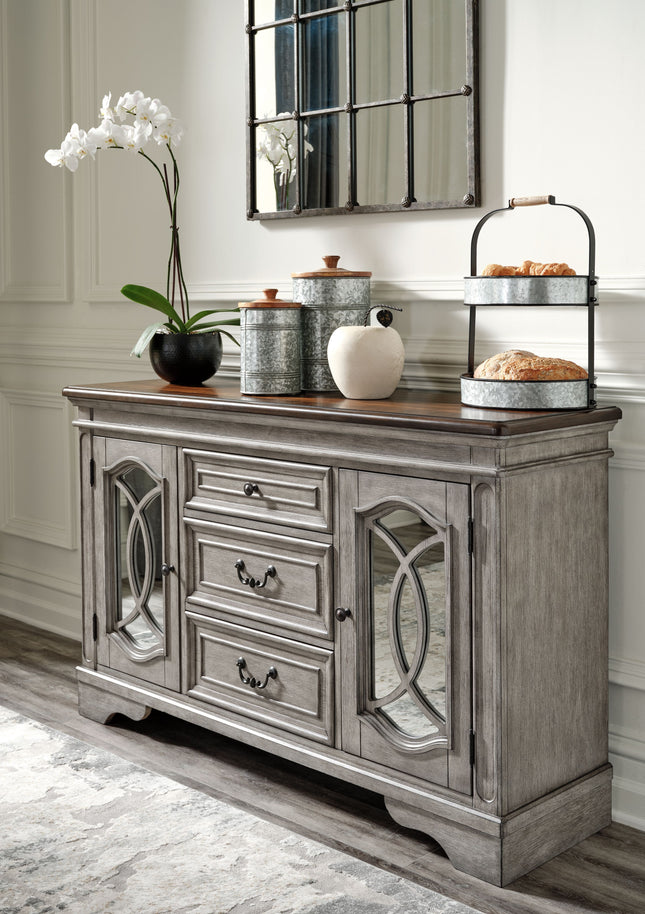 Lodenbay - Antique Gray - Dining Room Server - Tony's Home Furnishings