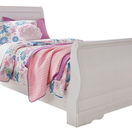 Anarasia - Sleigh Bed Signature Design by Ashley® 