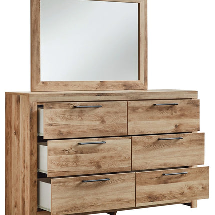 Hyanna - Dresser, Mirror, Panel Bed Signature Design by Ashley® 