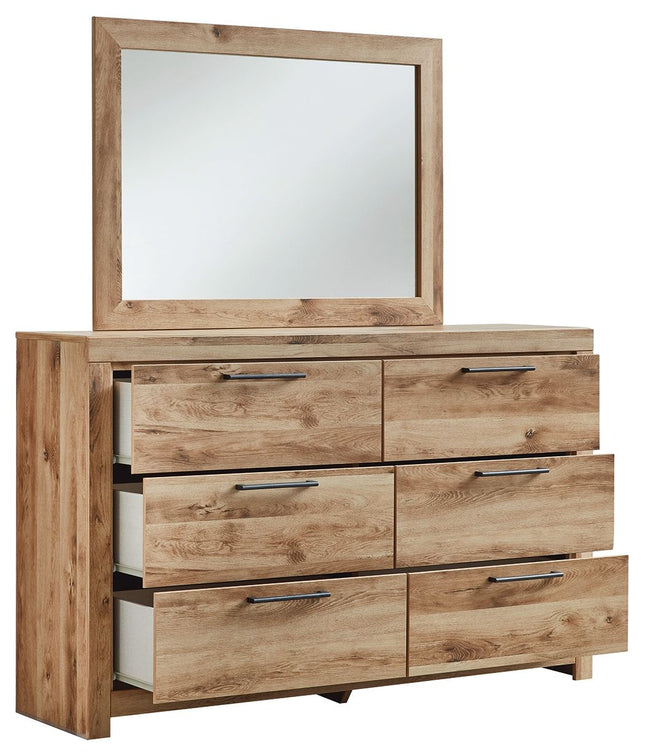 Hyanna - Dresser, Mirror, Panel Bed Signature Design by Ashley® 