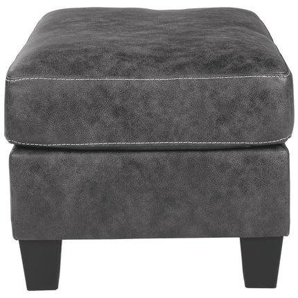 Venaldi - Gunmetal - Ottoman Ashley Furniture 