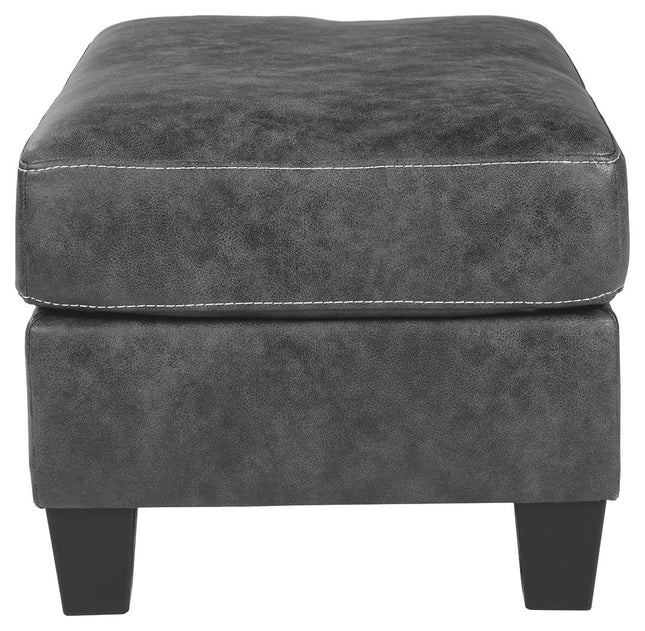 Venaldi - Gunmetal - Ottoman Ashley Furniture 