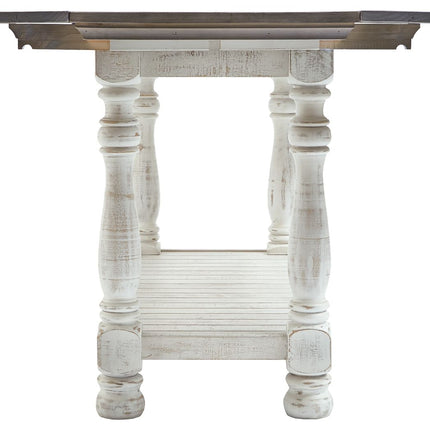 Havalance - Gray / White - Flip Top Sofa Table Ashley Furniture 