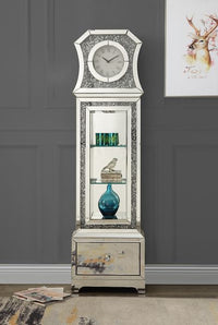 Noralie - Grandfather Clock - Mirrored - Tony's Home Furnishings