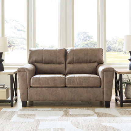 Navi - Fossil - Loveseat Signature Design by Ashley® 