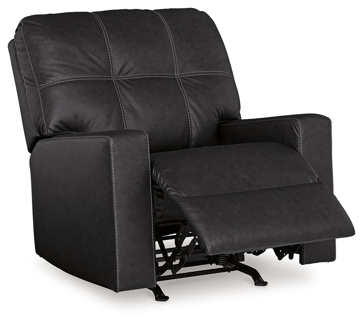 Barlin Mills - Carbon - Rocker Recliner - Tony's Home Furnishings