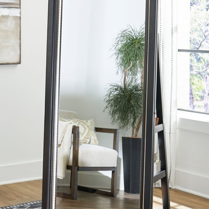 Evesen - Floor Standing Mirror/Storage Signature Design by Ashley® 