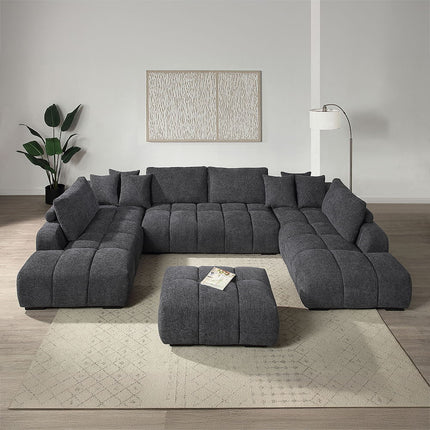 Chosen - Sectional Sofa With 3 Pillows ACME 