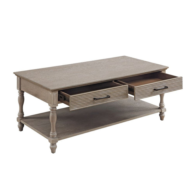 Ariolo - Coffee Table - Antique White ACME 