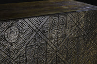 Calvary - Accent Table - Gray Stone & Walnut - Tony's Home Furnishings
