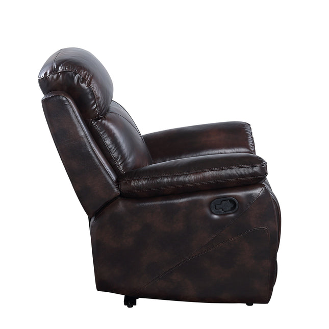 Perfiel - Recliner - 2 Tone Dark Brown Top Grain Leather ACME 