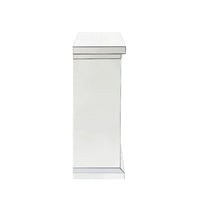 Noralie - Fireplace - Mirrored & Faux Diamonds - 40