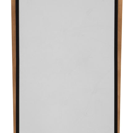 Bronick - Black / Brown - Floor Mirror Signature Design by Ashley® 