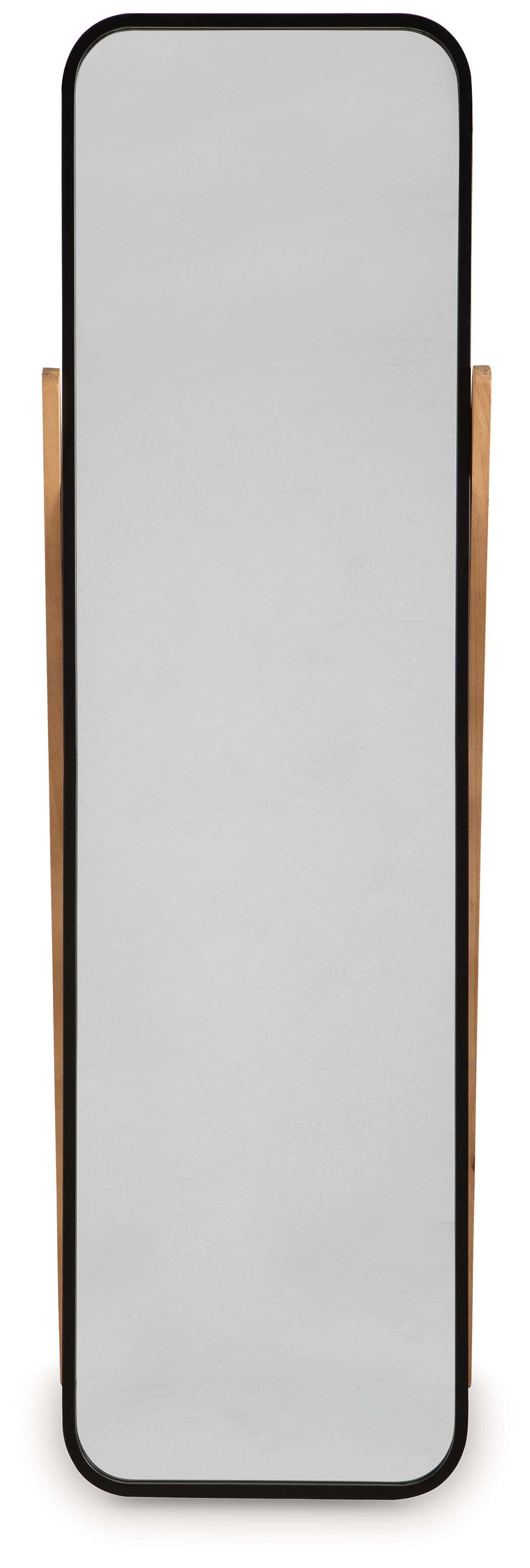 Bronick - Black / Brown - Floor Mirror Signature Design by Ashley® 