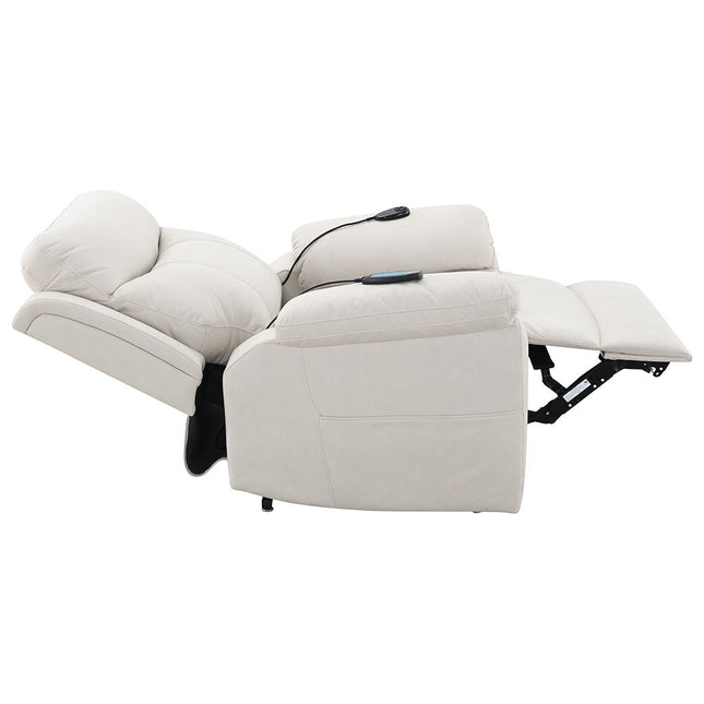 Chriki - Power Recliner With Lift & Heating & Massage - Beige Fabric ACME 