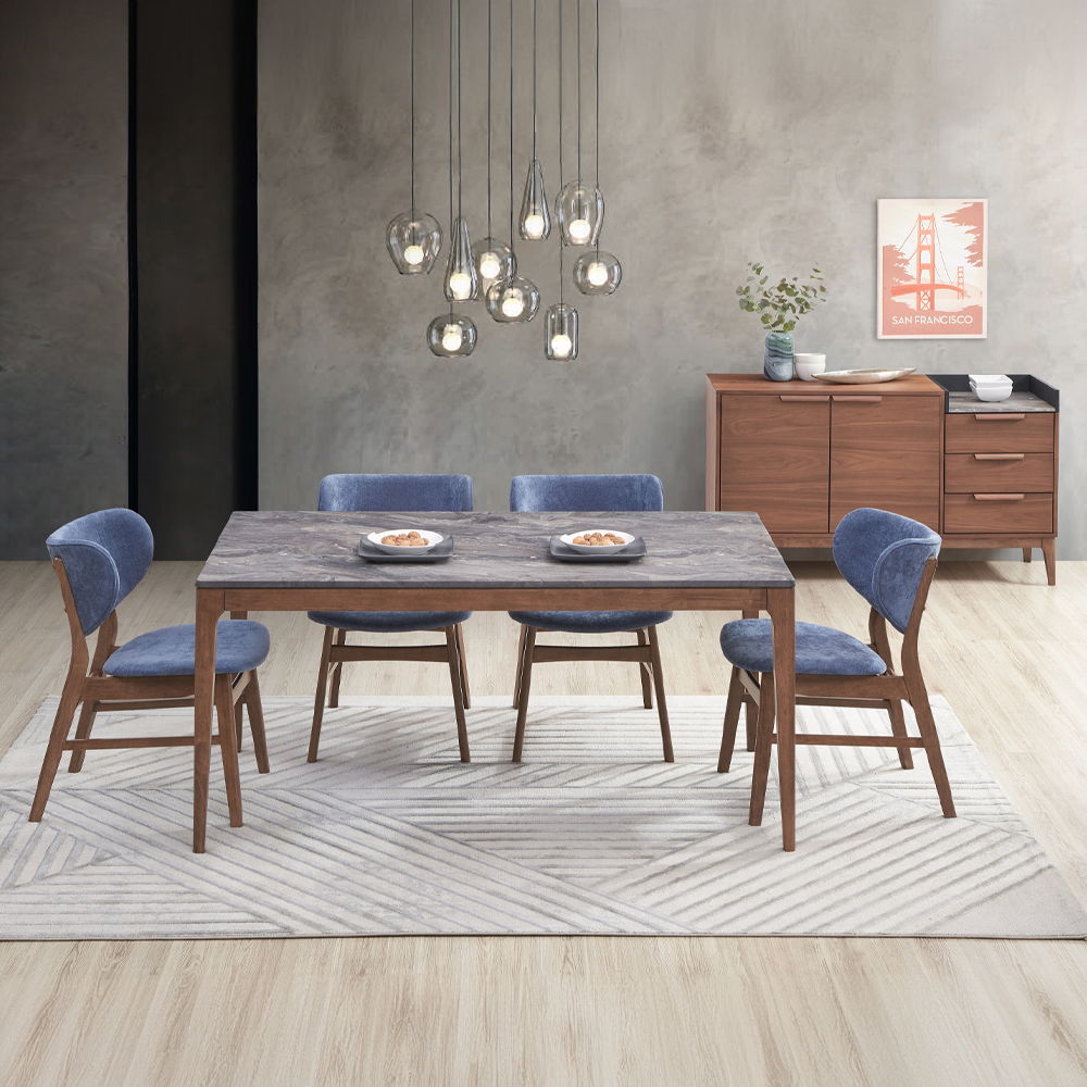 Bevis - Dining Table - Walnut ACME 