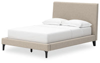 Thumbnail for Cielden - Upholstered Bed With Roll Slats