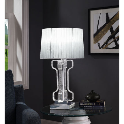 Melinda - Table Lamp - Clear Acrylic & Chrome ACME 