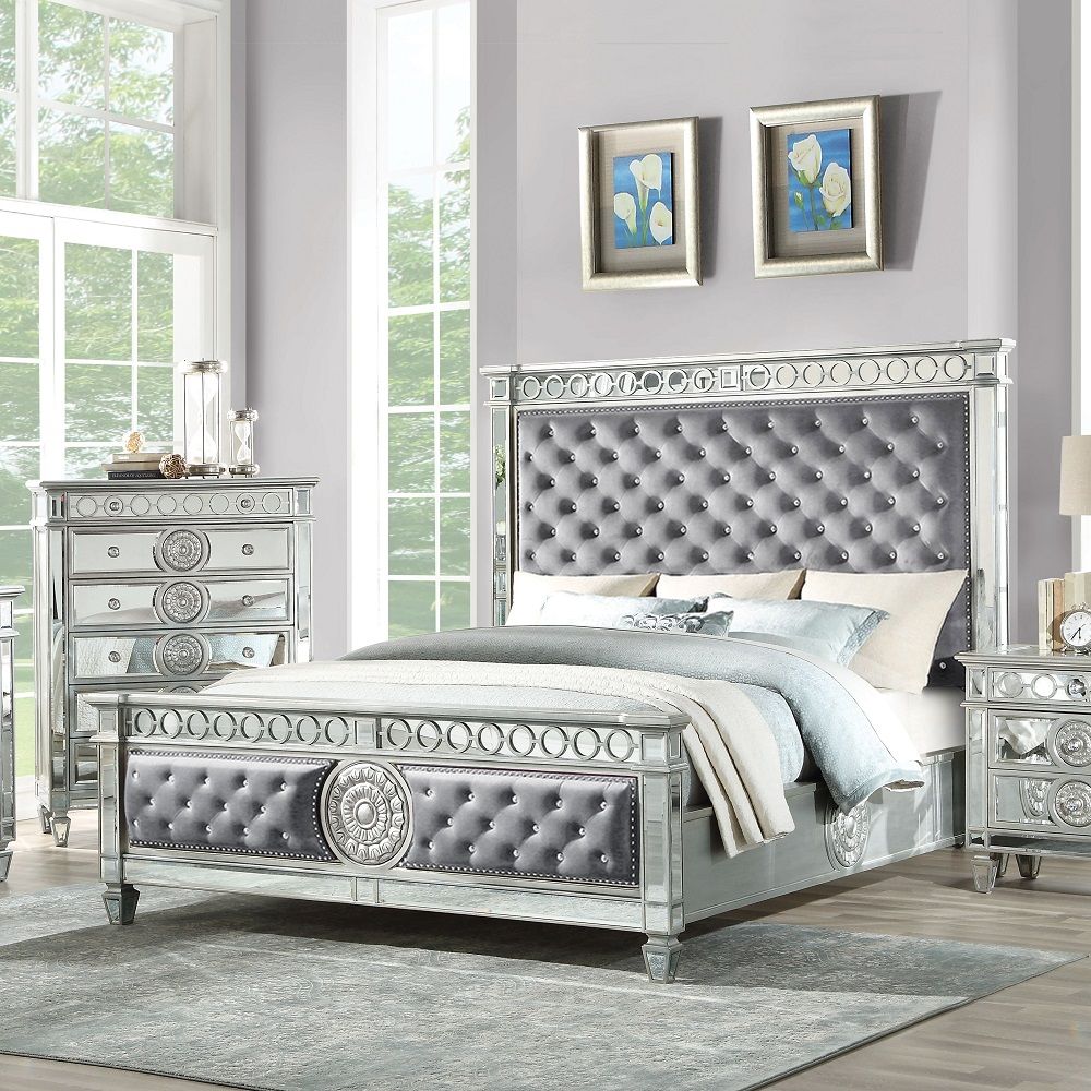 Varian - Glam - Bed - Tony's Home Furnishings