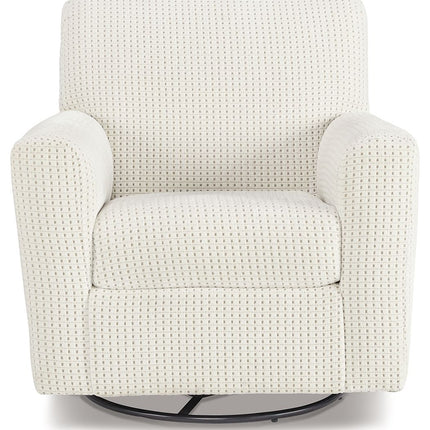 Herstow - Swivel Glider Accent Chair Ashley Furniture 