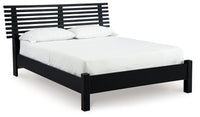 Thumbnail for Danziar - Slat Panel Bed With Low Footboard - Tony's Home Furnishings