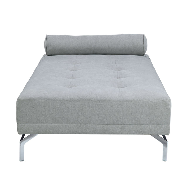 Quenti - Futon - Gray Melange Velvet ACME 