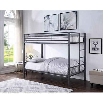 Gelsey - Twin Bunk Bed - Sandy Black - Tony's Home Furnishings