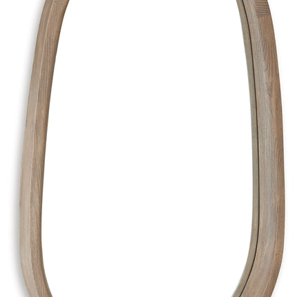 Aarilynn - Antique Brown - Accent Mirror Signature Design by Ashley® 