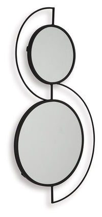 Shayham - Black - Accent Mirror