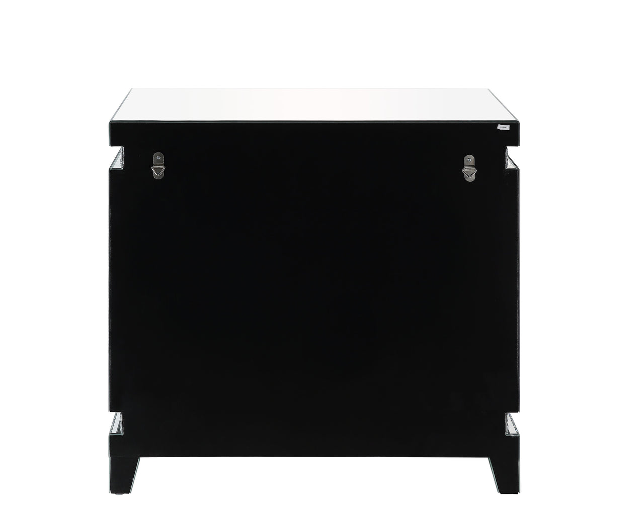 Lotus - Accent Table - Mirrored & Faux Crystals Inlay - 32" - Tony's Home Furnishings