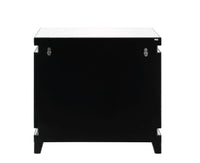 Lotus - Accent Table - Mirrored & Faux Crystals Inlay - 32