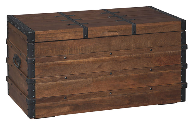 Kettleby - Brown - Storage Trunk Ashley Furniture 