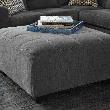 Ambee - Slate - Oversized Accent Ottoman Benchcraft® 