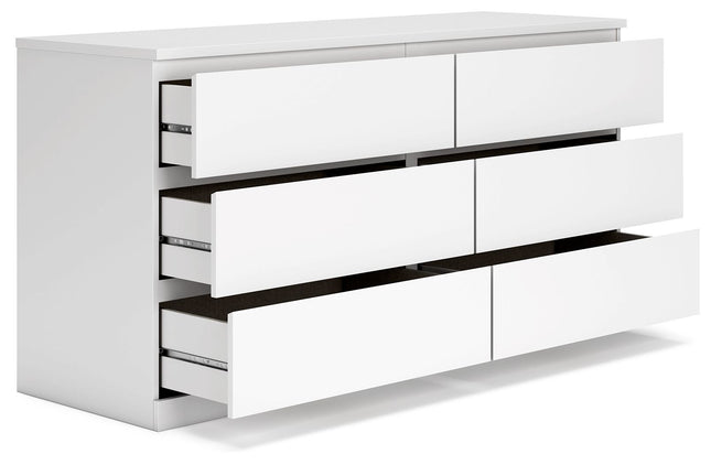 Onita - White - Six Drawer Dresser Signature Design by Ashley® 