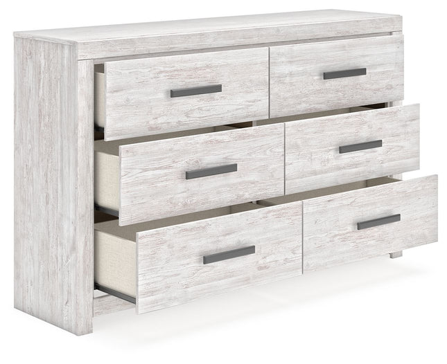 Cayboni - Whitewash - Six Drawer Dresser Signature Design by Ashley® 