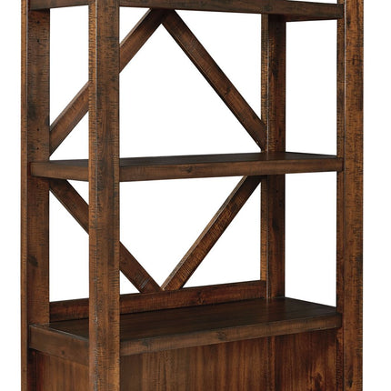 Baldridge - Rustic Brown - Large Bookcase Ashley Furniture 